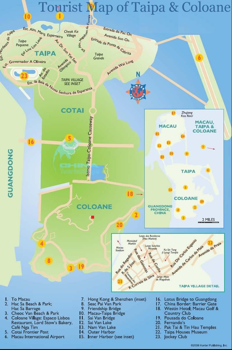 kaart van die Wes-eiland